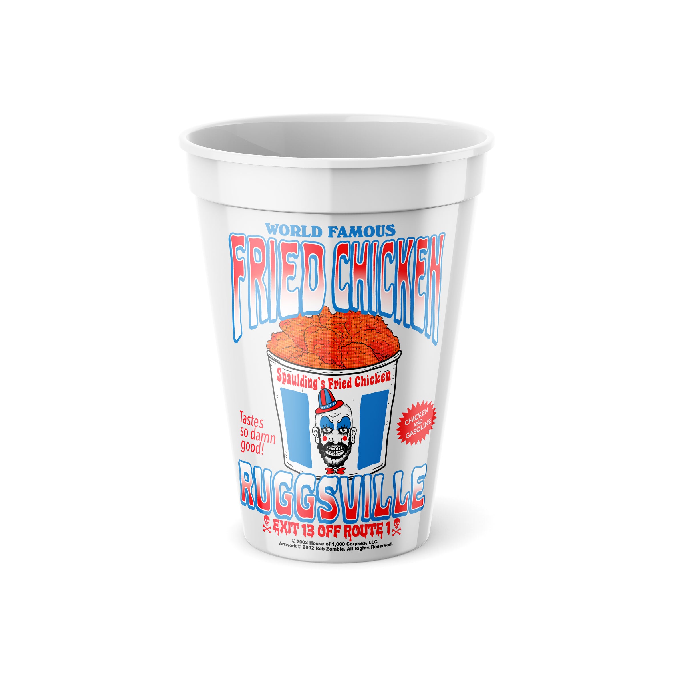 House of 1000 Corpses • Fried Chicken & Gasoline (16oz Souvenir Cup)