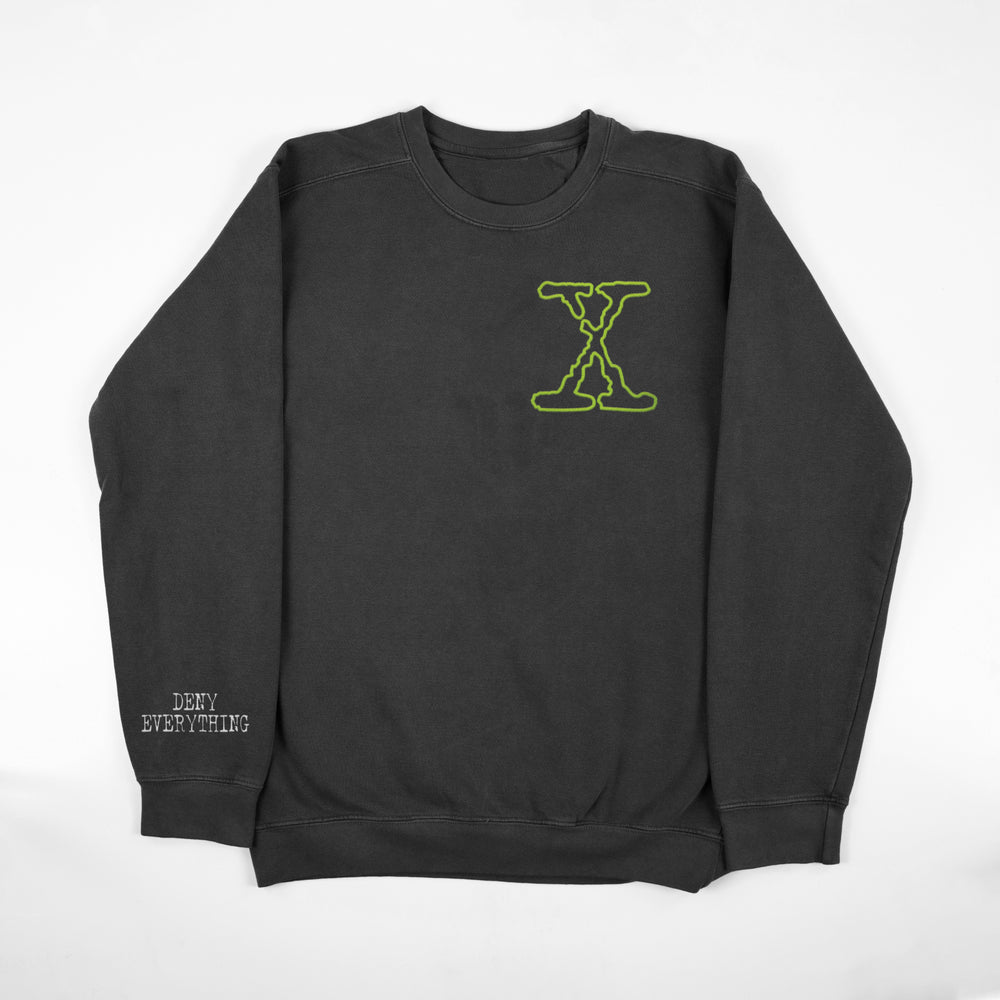 The X-Files • One Policy (Embroidered Crewneck Sweatshirt) • 72 Hour Release