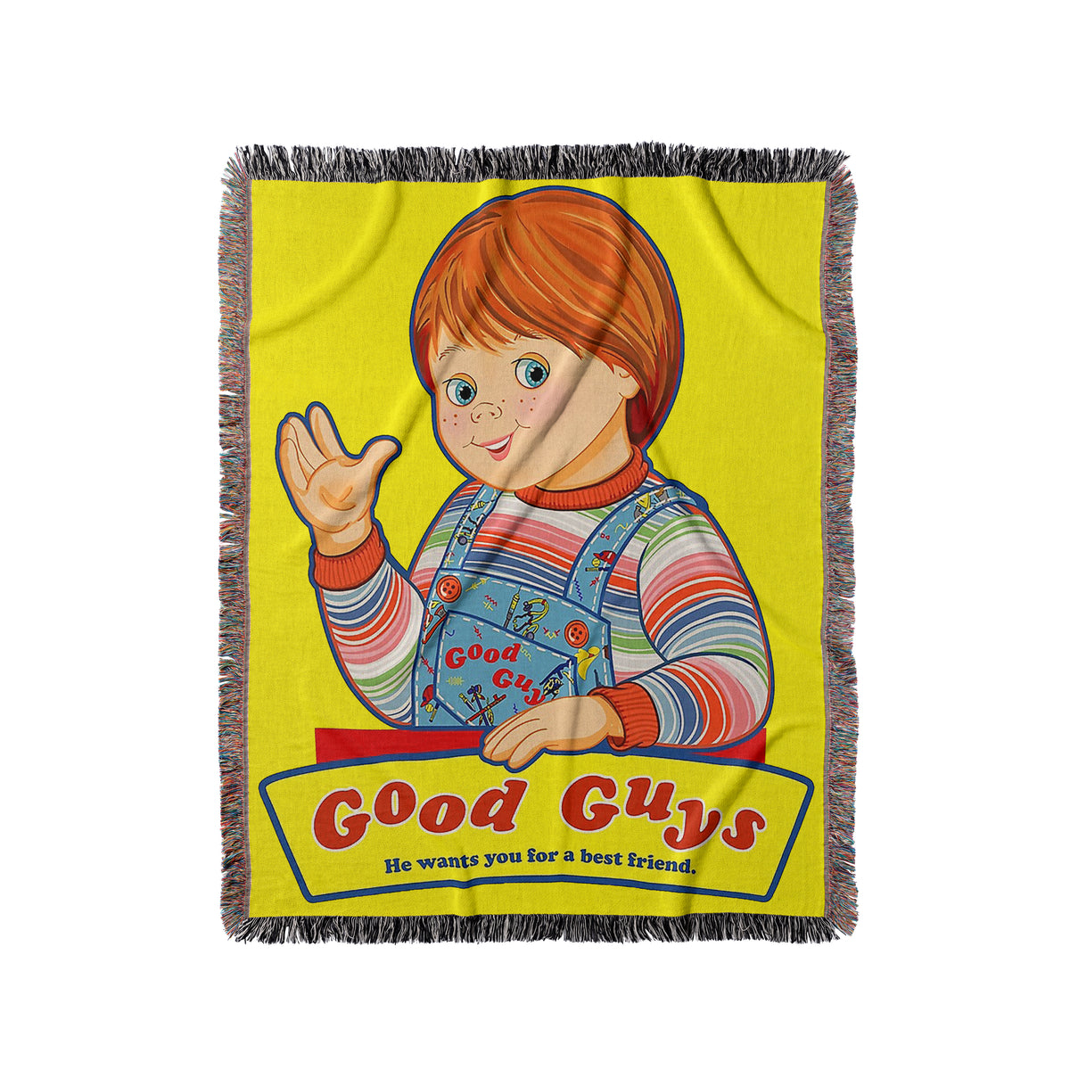 Friend to the End • Your New Best Friend (Woven Throw Blanket Tapestry) • 72 Hour Release