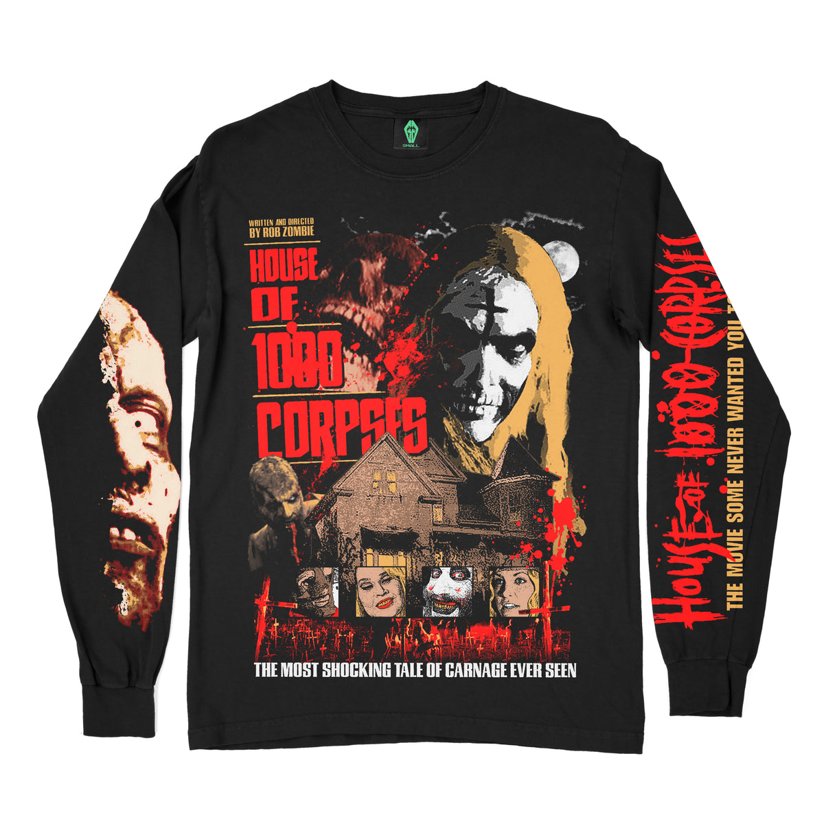 House of 1000 Corpses (Long Sleeve) • 72 Hour Release